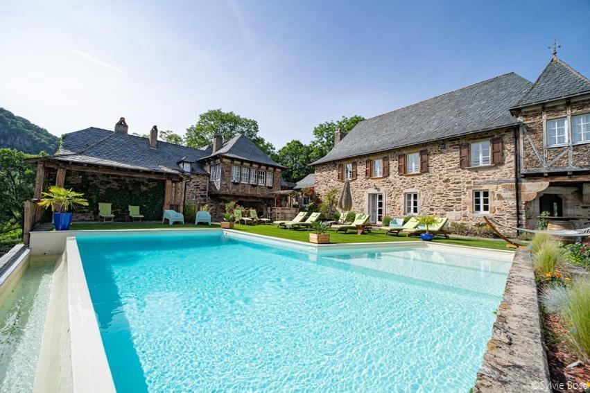 Chateau De Longcol Hotell La Fouillade Exteriör bild